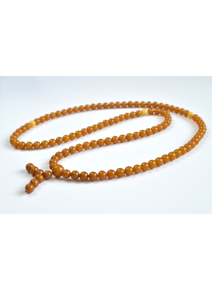 tibet mila bracelet mala prayer bead amber resin necklace antique baltic sea 
